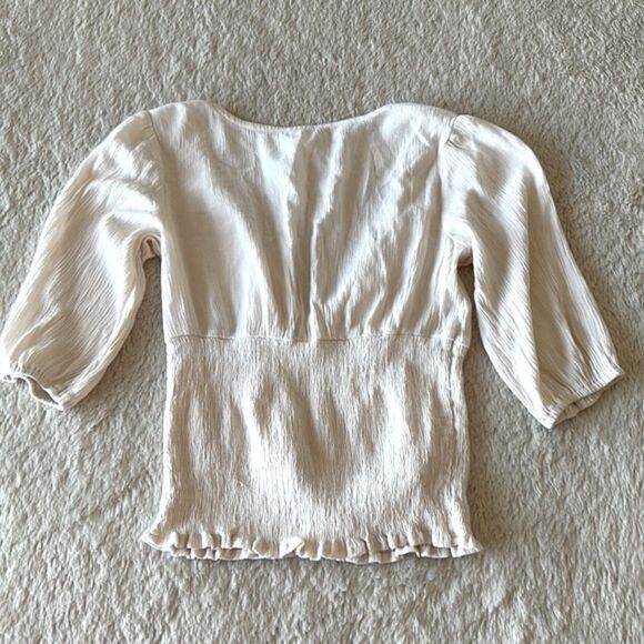 No boundaries cream boho top size small - Picture 4 of 16